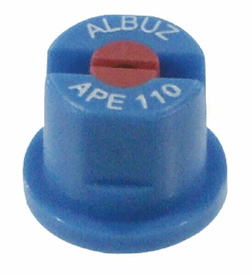 Pièces agricoles - Pièce Pulvérisateur - Buse à jet plat APE 110° 3 bleu céramique Albuz