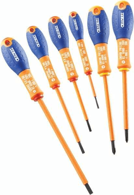 Outils - Outils divers - Jeu de 6 tournevis isolés
