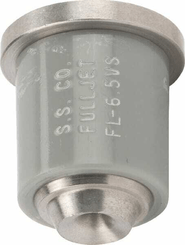 Pièces agricoles - Pièce Pulvérisateur - Buse à cône plein FL 80° 6 gris acier inoxydable TeeJet