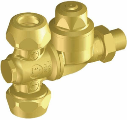 Pièces agricoles - Pièce Pulvérisateur - Buse double M65 capuchon Ø18 +
