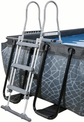 Loisirs - Jouets - Piscine hors-sol 5,4x2,5x1 m pierre