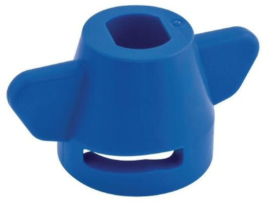 Pièces agricoles - Machines - Porte-buse Snap-Fit bleu