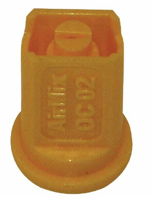 Pièces agricoles - Pièce Pulvérisateur - Buse à injection d'air AMOC 80° 02 jaune plastique Agrotop