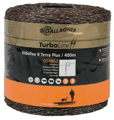 Pièces agricoles - Cloture,Jardin & Sylviculture - Vidoflex 9 TurboLine Plus 400m