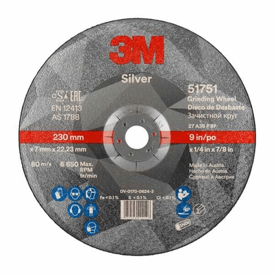 Outils - Outils divers - Disque à meuler T27 - 230x7x22,23mm