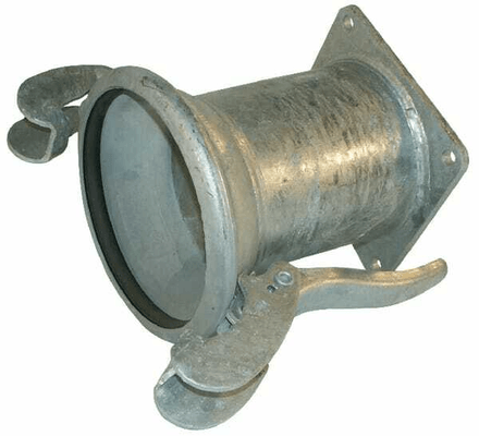 Pièces agricoles - Hydraulique - Raccord femelle 6"+bride carrée 185mm