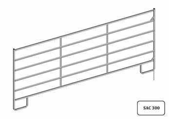 Materiels - Cage de contention - PACK DE 16 PANELS DE CONTENTION H.1.60M L.3.60M