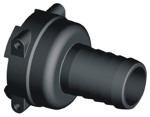Pièces agricoles - Pièce Pulvérisateur - Raccord de tuyau droit 50 mm avec connexion femelle T6