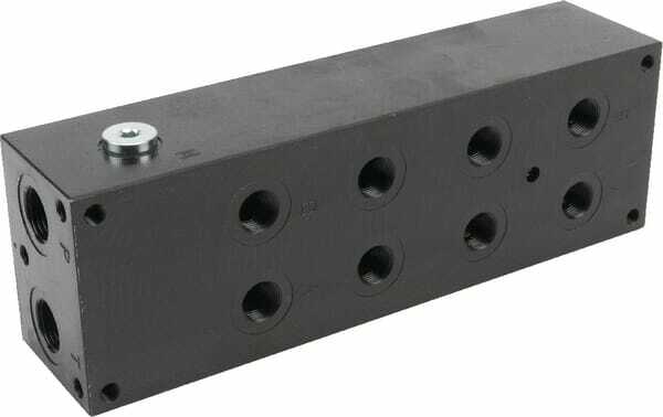 Pièces agricoles - Hydraulique - Plaq.base MR 3-4-GZCA NG-6 bas