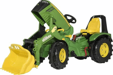 Loisirs - Jouets - X-Trac John Deere 8400R avec chargeur frontal et frein