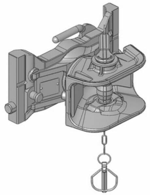 Pièces agricoles - Tracteur pièce adaptable - Chapes Types W311 S30 Fendt CHS (diamètre 38mm) DFS