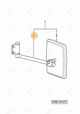Pièces agricoles - Cabine et structure - TIGE