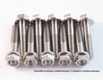 Kit vis titane SCAR M8x35 par 4