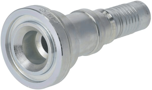 Pièces agricoles - Hydraulique - Raccord à sertir 4SH-DN20 avec bride ø47,6 mm