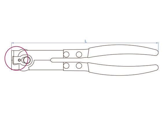 Outils - Outils divers - Pince pour collier à oreilles
