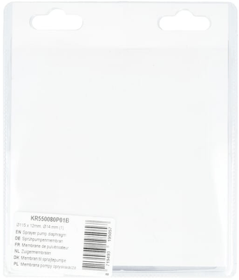 Pièces agricoles - Pièce Pulvérisateur - Diaphragme de pompe de pulvérisation Ø115 x 12mm, Ø14 mm (1)