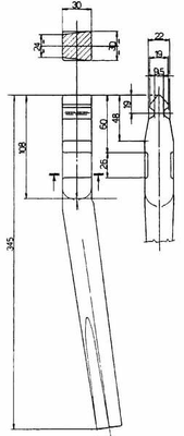 Pièces agricoles - Travail du sol - Dent de herse rotative p/Sicma