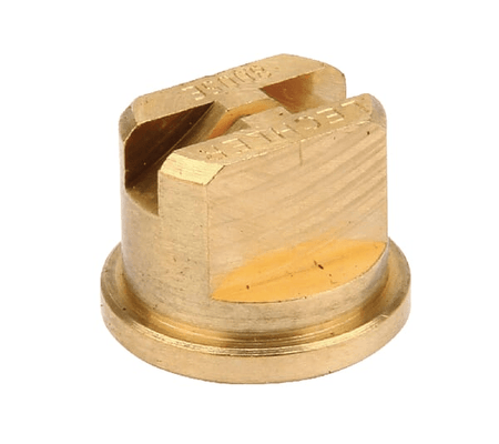 Pièces agricoles - Pièce Pulvérisateur - Buse à jet plat ES 80° 05 dorée laiton Lechler