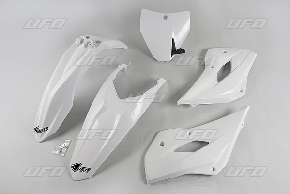 Pièces Quad & Motos - Plastiques - Kit plastique UFO couleur origine (14-17) Husqvarna TC85
