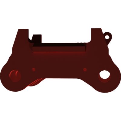 Pièces agricoles - Pièce divers - Support de tendeur RS peinte