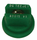 Buse à jet plat DG 110° 015 vert acier inoxydable TeeJet