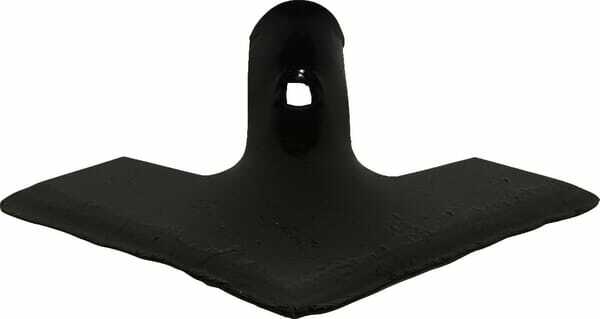 Pièces agricoles - Travail du sol - Soc triangulaire 300x6