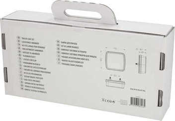 Pièces agricoles - Eclairage - Jeu de lumières LED, 12-24V, boulonné à l'arrière, câble de 7,5m, Kramp