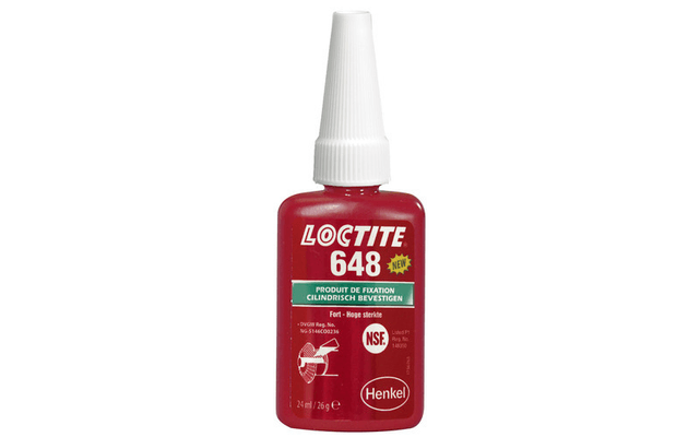 Pièces Quad & Motos - Outillage - Fixation des emmanchements LOCTITE 648 - flacon 24ml