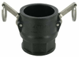 Camlock Type D 2" filetage femelle polypropylène