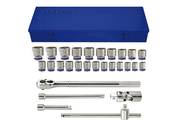 Outils - Outils divers - Coffret 3/4" 28 pièces de 21 à 60mm KT PRO American Design