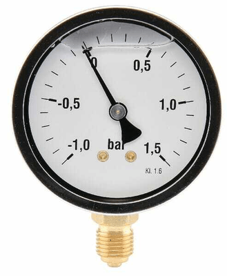 Pièces agricoles - Hydraulique - Manomètre Ø63 -1-+1,5bar¼"inf.
