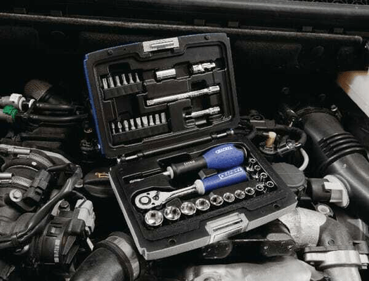 Outils - Outils divers - Compo. douilles 1/4" - 34 pcs