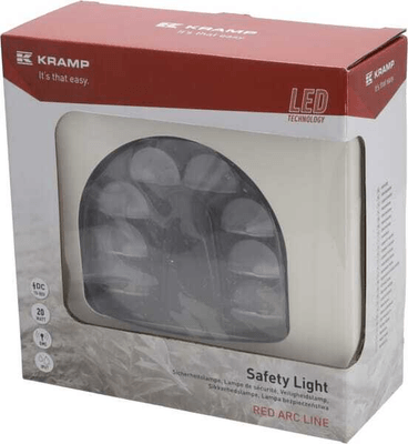 Pièces agricoles - Eclairage - Lampe de sécurité 20W LIGNE ARC ROUGE