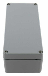 Pièces agricoles - Electricité - Boîtier, aluminium 80x250x52mm