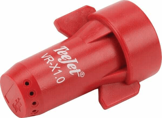Pièces agricoles - Pièce Pulvérisateur - Buse à engrais SJ 80° 4 rouge plastique TeeJet ZNT