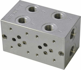 Pièces agricoles - Hydraulique - Base MRA3-2-G-Z NG6 ALU