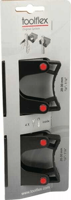 Pièces agricoles - Cloture,Jardin & Sylviculture - 2 attaches Toolflex 20-30 mm
