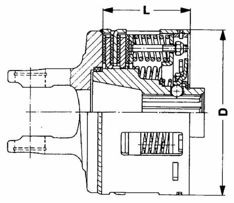 Pièces agricoles - Transmission - Limiteur friction K96/4/W2500