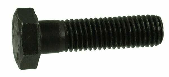 Pièces agricoles - Fasteners - Boulon hexagonal partiellement fileté M14x100 10.9 noir