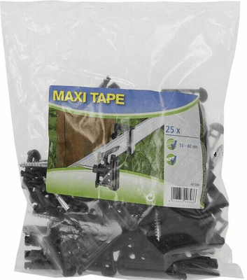 Pièces agricoles - Cloture,Jardin & Sylviculture - Clip isolateur ruban 25pc