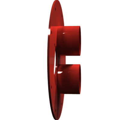 Pièces agricoles - Pièce divers - distributeur d’aspiration soudé peint-