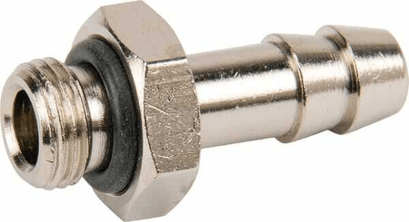 Pièces agricoles - Pièce pneumatique - Embout de tuyau 8 mm x 1/8"