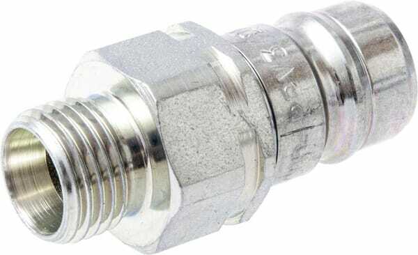 Pièces agricoles - Hydraulique - Coupleur mâle 3/8 M16x1,5-10L