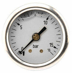 Pièces agricoles - Hydraulique - Manomètre Ø40 0-16bar ?" ar.