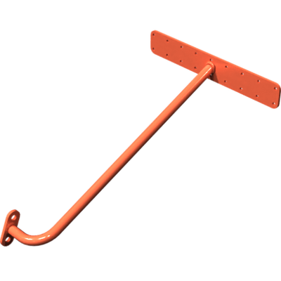 Pièces agricoles - Pièce divers - support gauche soudé -peint-