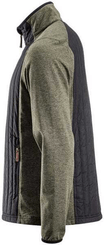 Vêtements et protections - Vêtement  - Veste polaire hybride/homme, olive L