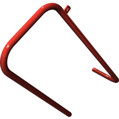 Pièces agricoles - Pièce divers - main courante droite soudée -peinte-