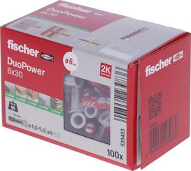 Pièces agricoles - Fasteners - Prise Duopower 6x30 100 pcs