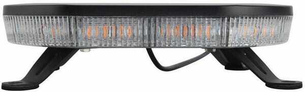 Pièces agricoles - Eclairage - Barre lumineuse LED, 50W, 12-24V, ambre, à boulonner/magnétique, 380mm, Kramp