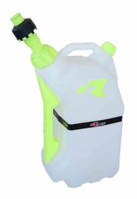 Pièces Quad & Motos - Transport - Garage - Paddock - Bidon d'essence RACETECH remplissage rapide 15L translucide/jaune